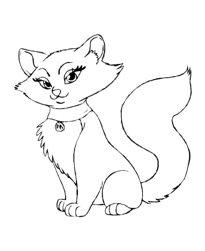 Desene Cu Pisici De Colorat Planșe și Imagini De Colorat Cu Pisicute