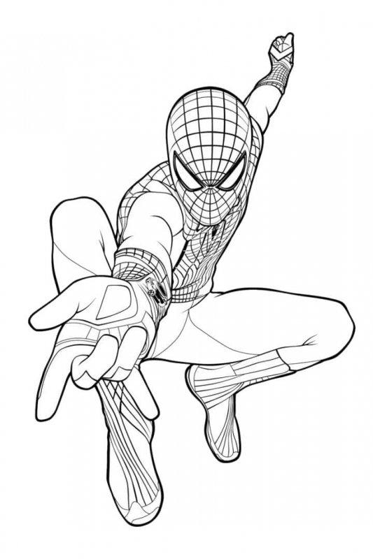 Desene Cu Spiderman De Colorat Imagini și Planșe De Colorat Cu Omul Paianjen