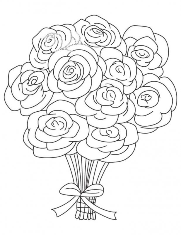 Desene Cu Trandafiri De Colorat Imagini și Planșe De Colorat Cu Trandafiri