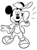 Desene cu Mickey Mouse de colorat, imagini și planșe de colorat cu Mickey Mouse