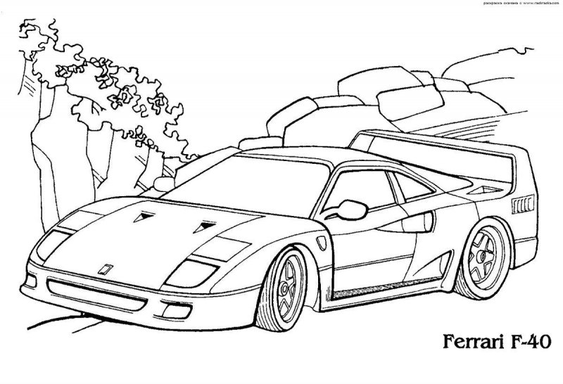 Desene Cu Ferrari De Colorat Imagini și Planșe De Colorat Cu Masini Ferrari