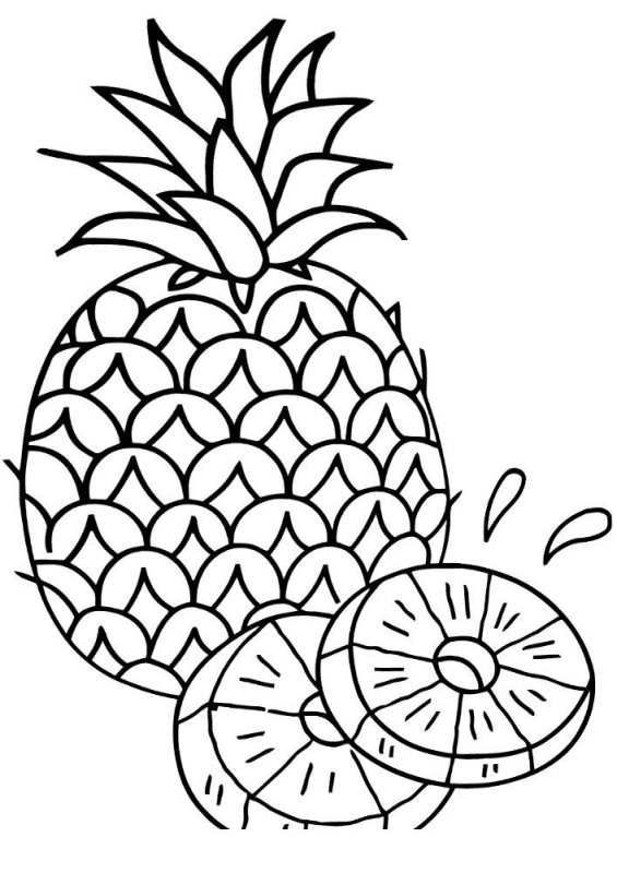 on behalf of Slash In front of you Desene cu Ananas de colorat, imagini și planșe de colorat cu ananas